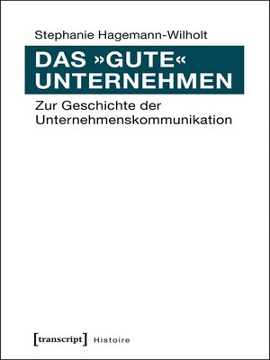 cover image of Das »gute« Unternehmen